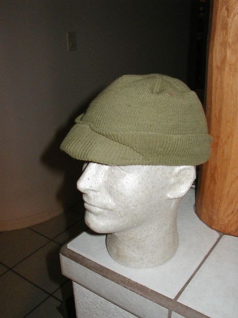 WW2 Original Knit Wool Jeep Cap - The G503 Album