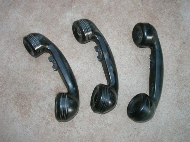 WW2 TS-13 Radio Handsets