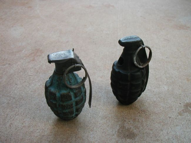 WW2 Training and Practice Grenades