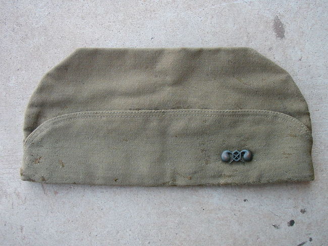 WWI Chemical Warfare Overseas Hat