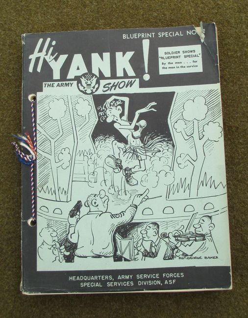 WW2 YANK Army Soldier Show guide book