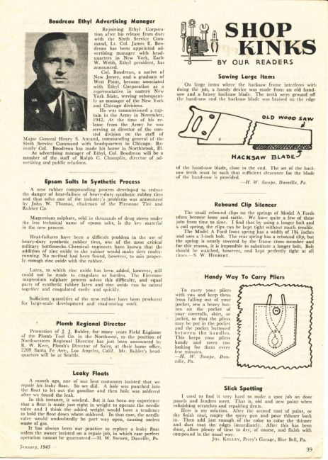 Automotive Digest January 1945