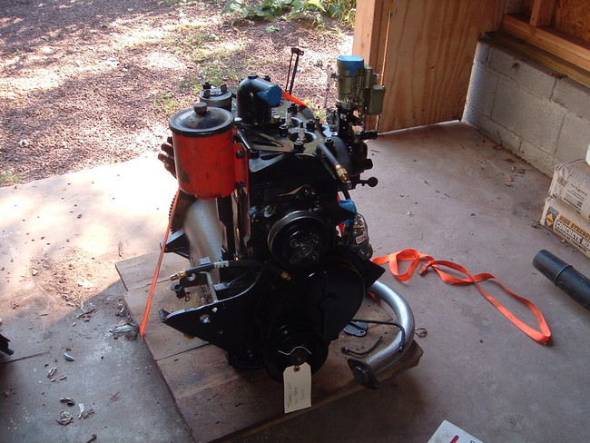 FRESHLY REBUILT ENGINE