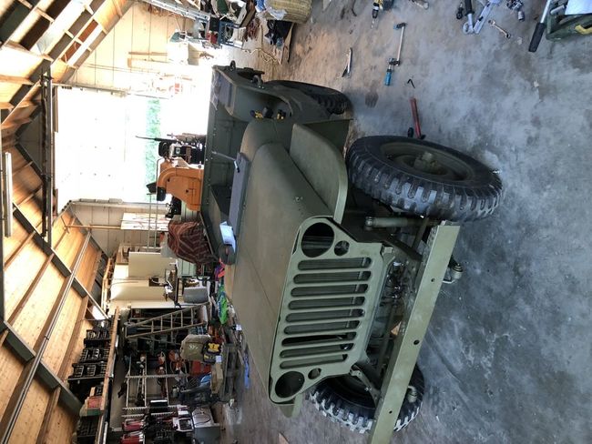 jeep body installed