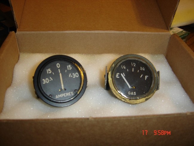 AC Gauges for WW2 DUKW