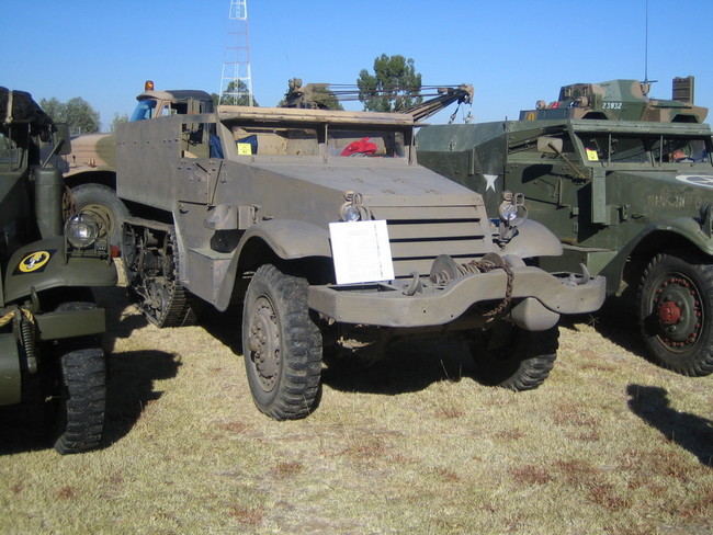 White half track