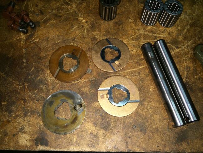 Transfer case thrust washers