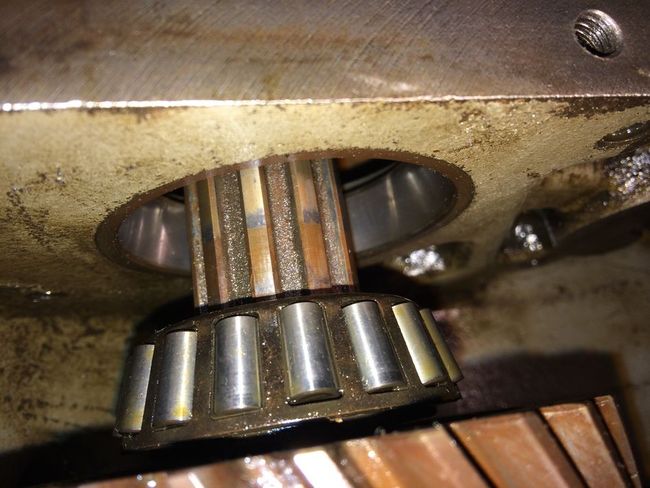 Transfer case output shaft bearing