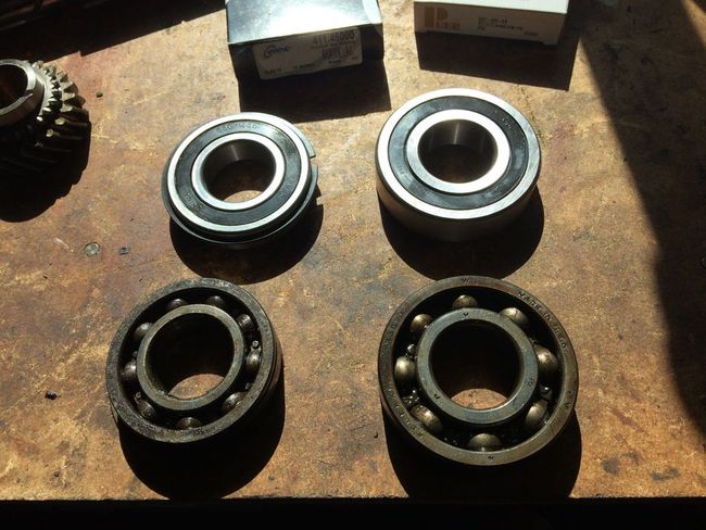 T-84 sealed bearings vs. shielded bearings