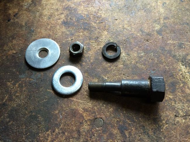 Generator mounting bolts