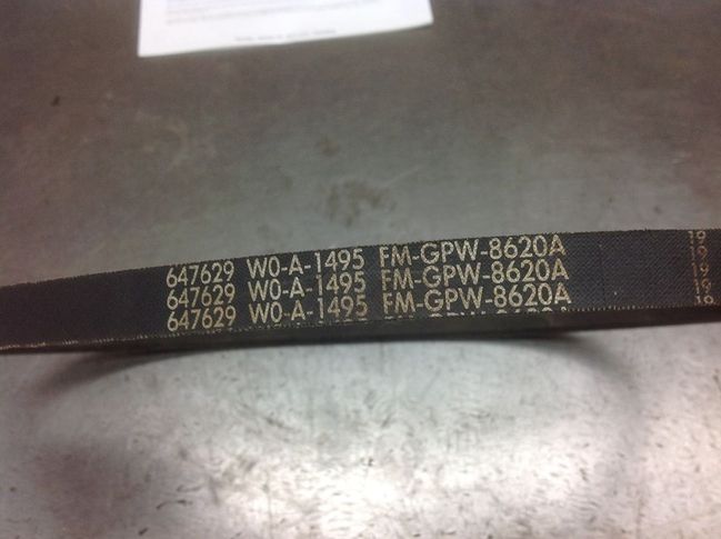 GPW GENERATOR BELT