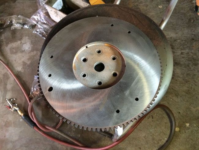 MB flywheel clutch side