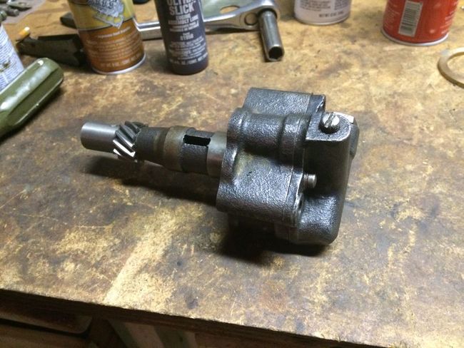 MB oil pump rebuilt