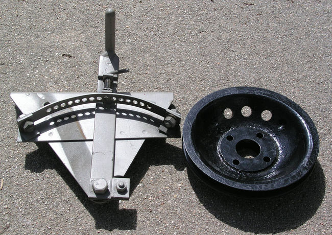 speed control and water pump pulley B