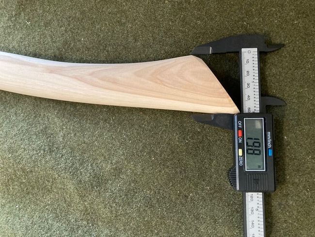 Axe measurements