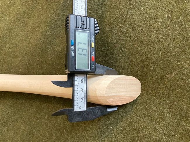 Axe measurements