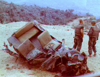 VN Jeep wreck