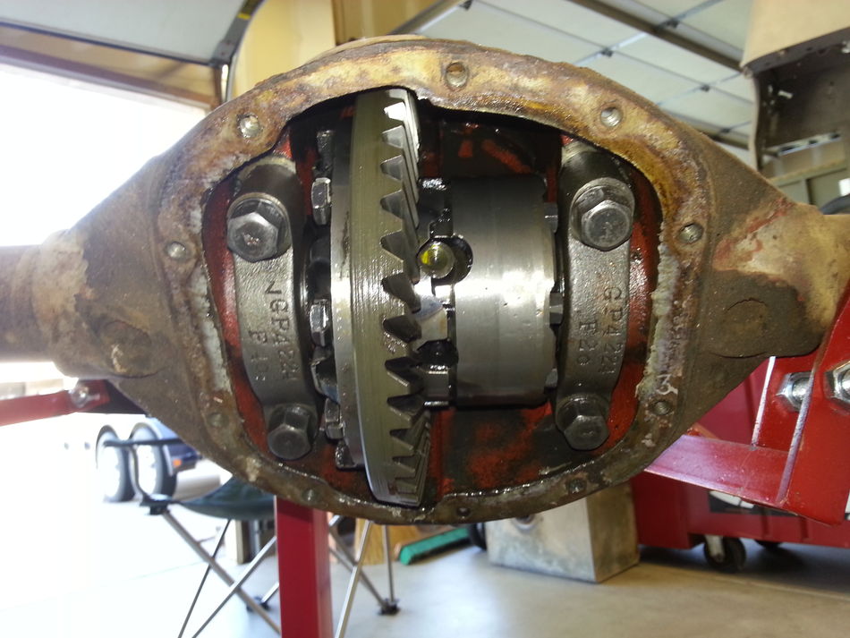 Opened Rear Differential - does not look like TM Manual - G503 Military ...