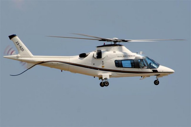 Agusta A109 ZS-RJD Rand Airport FAGM