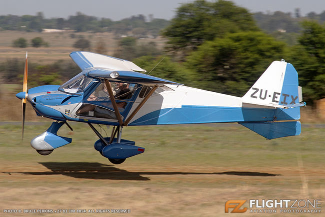 Rainbow Aircraft Cheetah ZU-EIX Panorama Airfield