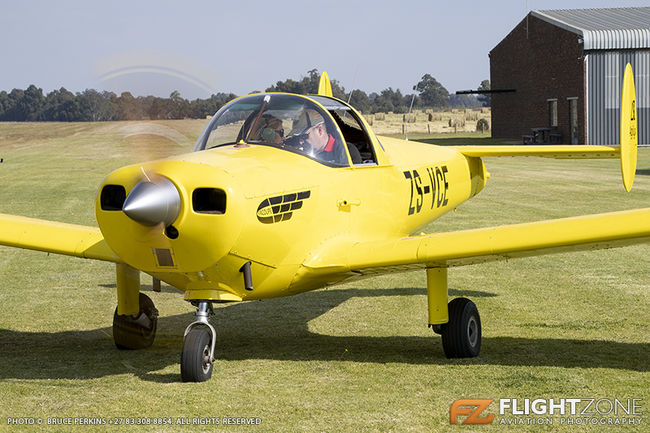 Ercoupe ZS-VCE Petit Airfield FARA