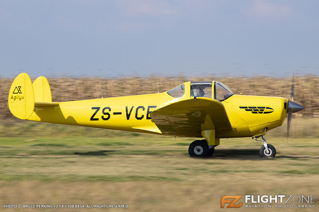 Ercoupe ZS-VCE Petit Airfield FARA