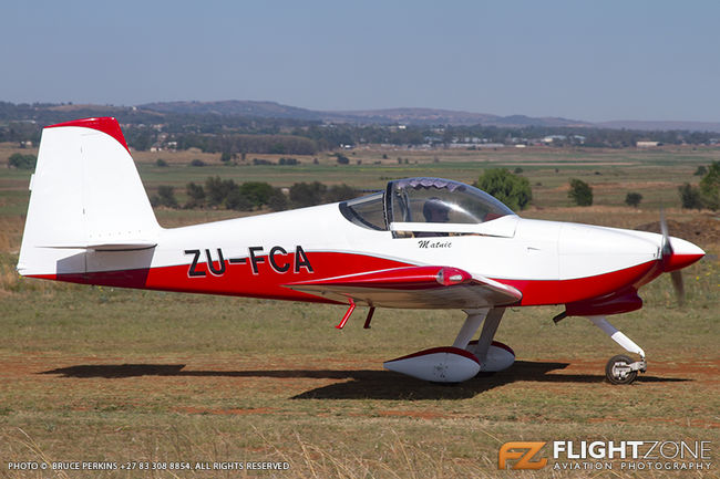 Vans RV-7A ZU-FCA Panorama Airfield