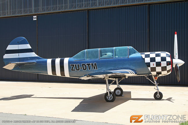 Yak-52 ZU-DTM Rand Airport FAGM