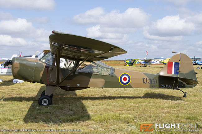 Auster ZS-VUG Middelburg Airfield FAMB