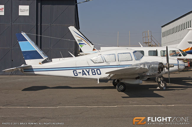 Piper PA-23-250 Aztec G-AYBO Rand Airport FAGM PA-23