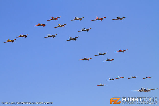 Radial Engine Flypast Swartkops FASK