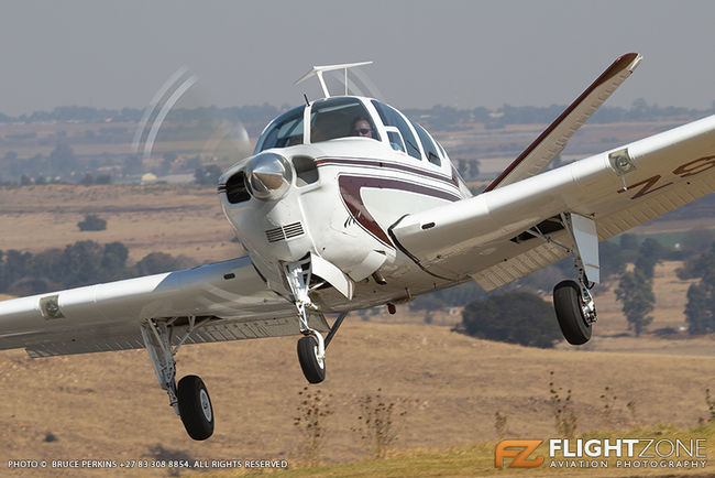 Beechcraft Bonanza ZS-CHO Krugersdorp Airfield FAKR