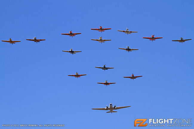 Radial Engine Flypast Swartkops FASK