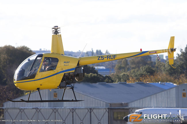 Robinson R22 ZS-RUF Rand Airport FAGM