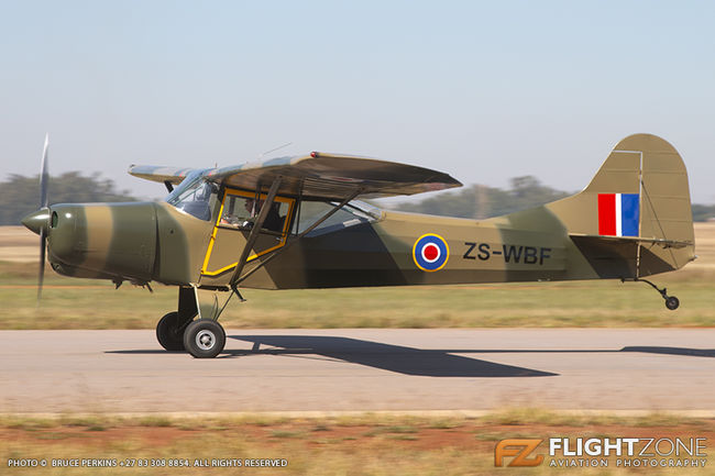 Auster ZS-WBF Rhino Park Airfield