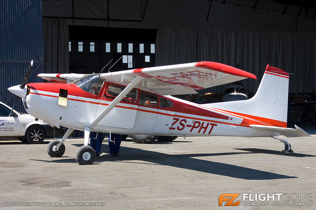 Cessna A185F Skywagon ZS-PHT Rand Airport FAGM 185