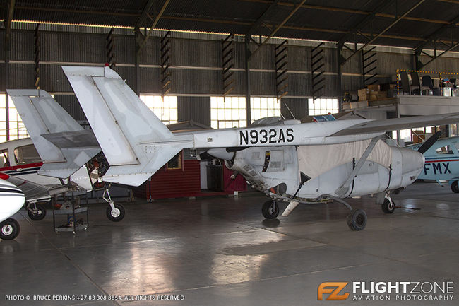 Cessna T337 Skymaster N932AS Rand Airport FAGM