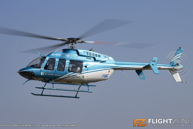 Bell 407 ZS-HVW Rand Airport FAGM