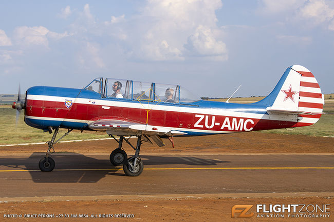 Yak-52 ZU-AMC Middelburg Airfield FAMB