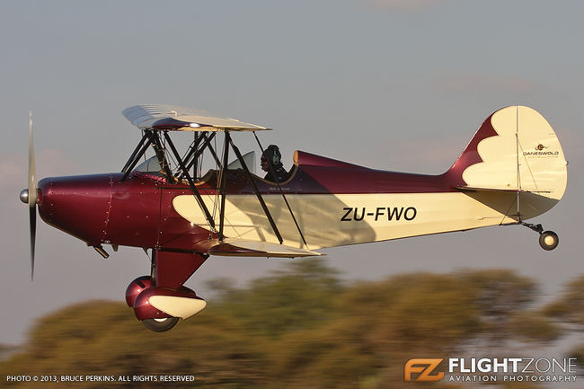 Hatz Biplane ZU-FWO Brits Airfield FABS