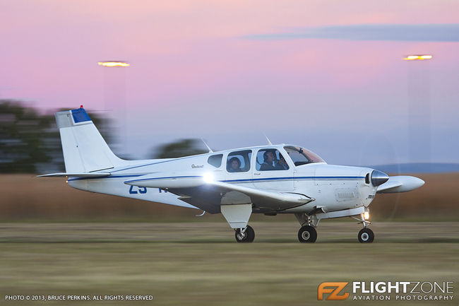 Beechcraft Debonair ZS-AIR Rand Airport FAGM