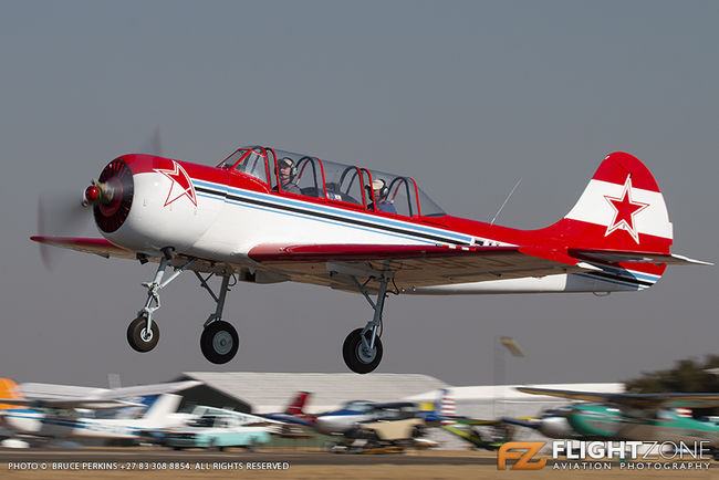 Yak-52 ZU-BFJ Krugersdorp Airfield FAKR