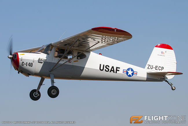 Cessna 140 ZU-ECP Krugersdorp Airfield FAKR