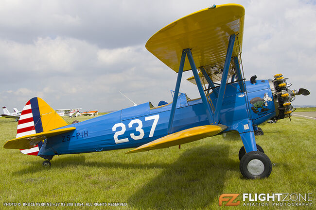 Boeing Stearman ZS-PIH Rand Airport FAGM