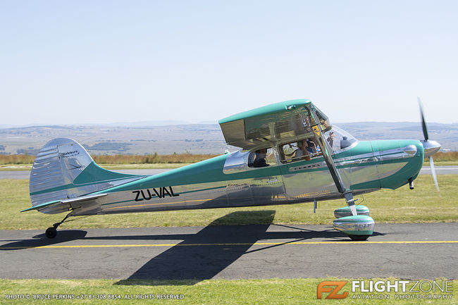 Cessna 170 ZU-VAL Krugersdorp Airfield FAKR