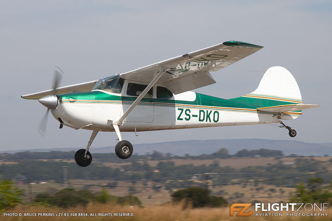 Cessna 170 ZS-DKO Vryheid Airfield FAVY