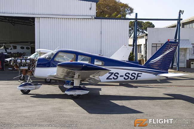 Piper PA-28 Cherokee ZS-SSF Rand Airport FAGM