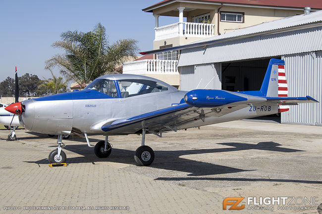 Navion ZU-ROB Brakpan Airfield FABB