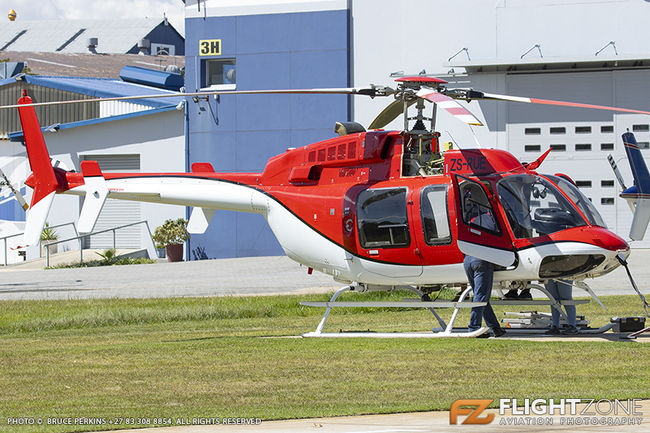 Bell 407 ZS-RUE Rand Airport FAGM