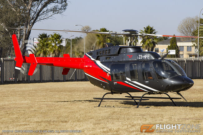 Bell 407 ZS-HFE Rand Airport FAGM